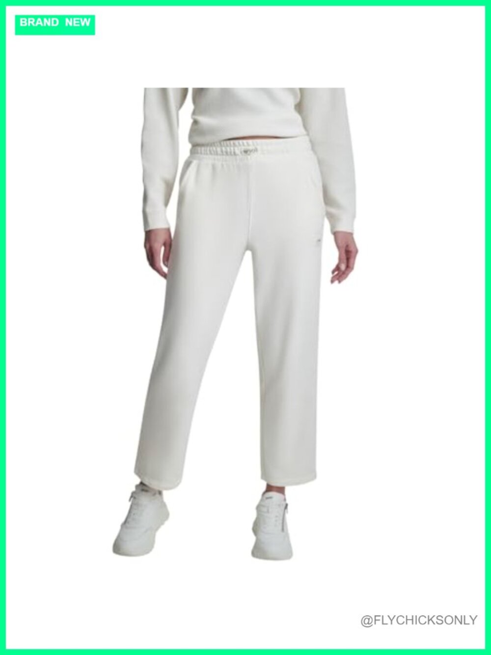 High Rise Ankle Pant with Pockets Pull On Jacquard Mix Casual